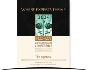 NAMAS AUDIITNG & COMPMLIANCE CONFERENCE Agenda